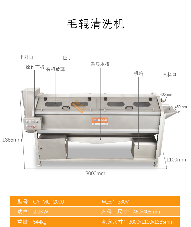 毛輥清洗機(jī)