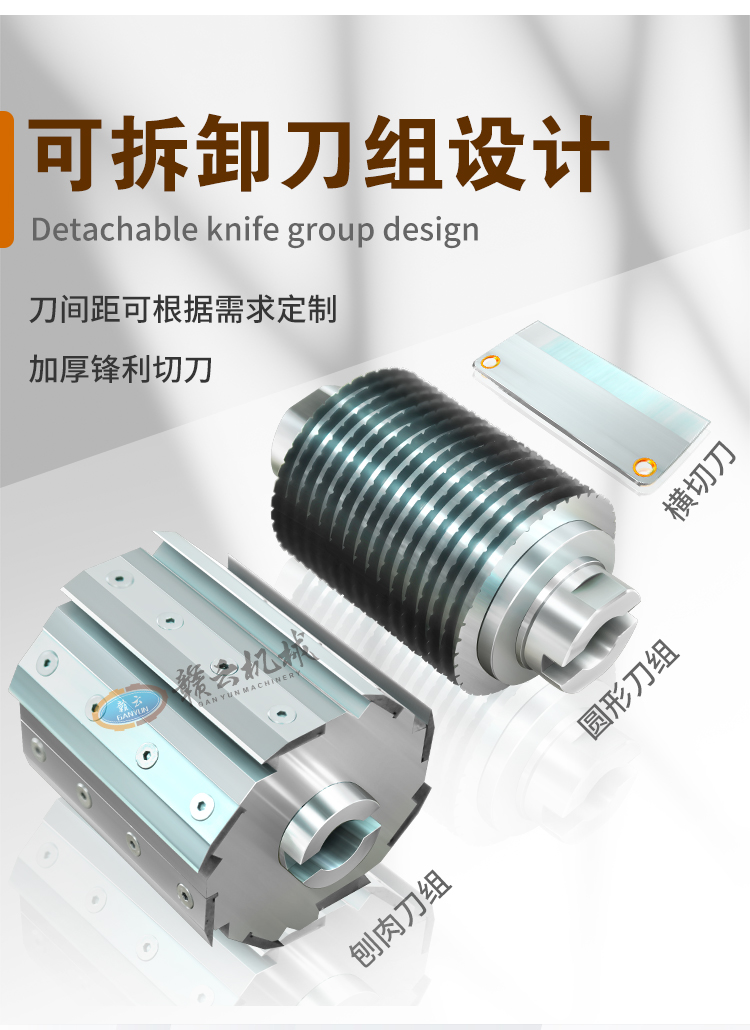 可拆卸刀組設(shè)計